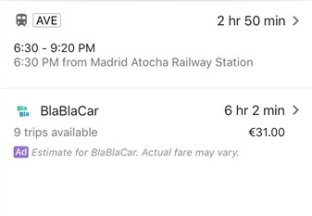Google Haritalar, Uzun Mesafeli Yolculuklar İçin BlaBlaCar’ı Öneriyor!
